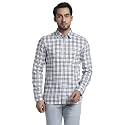 Parx Men39s Pure Cotton Checks Pattern Slim