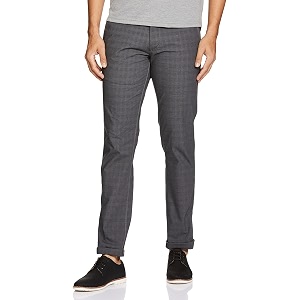 Parx Mens Regular Casual Pants