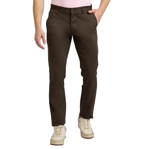 Parx Men Low Rise Tapered Fit Solid