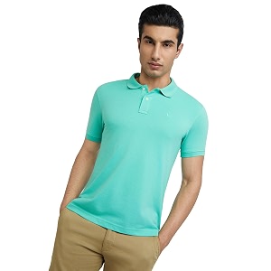 Parx Men Regular Fit Solid Pattern Cotton