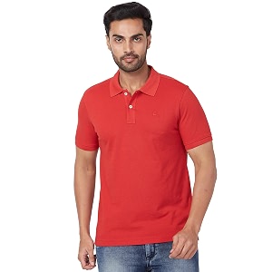 Parx Men Regular Fit Solid Pattern Cotton