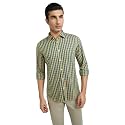 Parx Men39s Cotton Blend Checks Pattern Slim
