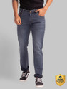 PARX Men Skinny Mid Rise Grey Jeans