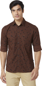 PARX Men Slim Fit Printed Casual Shirt