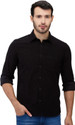 PARX Men Slim Fit Solid Cut Away
