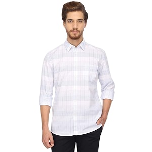 Parx Mens Checked Casual Shirt