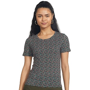 Parx Womens Solid Slim Fit Top