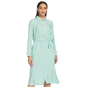 Parx Womens Synthetic A-Line Knee-Length Dress