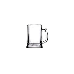 pasabahce beer mug set 660ml set of 2 clear