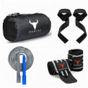 Pascal Gym Bag combo with Premium wrist