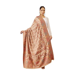pashmoda women gulbahar kaani wool blend kashmiri shawl stole scarf luxury pashmina evening wrap size 101 x 203 cm