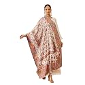 Pashmoda Women Gulbahar Kaani Wool Blend Kashmiri Shawl, Stole, Scarf, Luxury Pashmina Evening Wrap (Size: 101 X 203 CM)