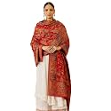 Pashmoda Women Gulbahar Kaani Wool Blend Kashmiri Shawl, Stole, Scarf, Luxury Pashmina Evening Wrap (Size: 101 X 203 CM)