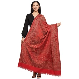 pashtush women39s kashmiri shawl faux pashmina design