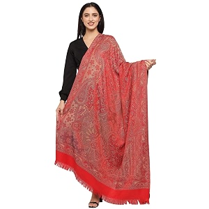 pashtush women39s kashmiri shawl faux pashmina design
