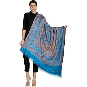 pashtush women39s kashmiri shawl faux pashmina design