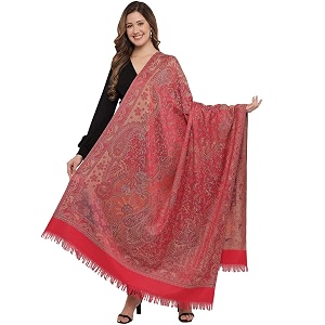 pashtush women39s kashmiri shawl faux pashmina design