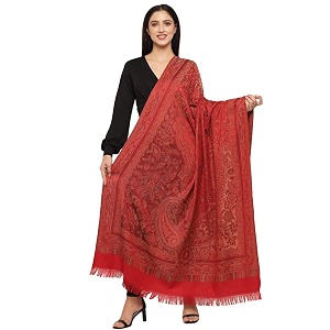 pashtush women39s kashmiri shawl faux pashmina design
