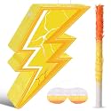 Pasimy Lightning Piñata with Blindfold and Stick, 12.20 x 16.14 Inch