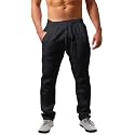 PASLTER Mens Cotton Linen Pants Casual Summer Beach Pants Dress Trousers
