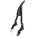Passenger Backrest Sissy Bar For Harley Touring 2009-2025, Fits Street Glide Road Glide Electra Glide Road King Ultra Limited, Black
