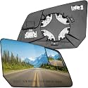 Passenger Side Mirror Replacement for GMC Acadia 2013 2014 2015 2016 2017, for Chevrolet Traverse 2013 2014 2015 2016 2017 - Right Side Mirror Glass, Rear View Mirrors Glass with Power Heated