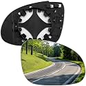 Passenger Side Mirror Replacement for Volkswagen VW 2006-2009 Golf GTI MK5 Golf Rabbit 2005-2010 Passat Jetta 2011-2014 Jetta Sportswagen 2007-2008 EOS 2008 R32 - Right Heated Mirrors Glass