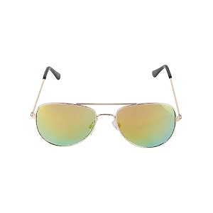 passion petals uv protected unisex aviator non-polarization sunglasses for boys girls age 3-10
