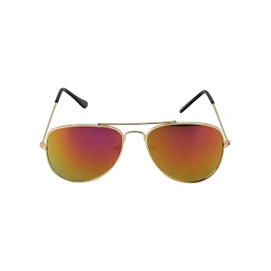 passion petals uv protected unisex aviator non-polarization sunglasses for boys girls age 3-10