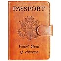 Passport Holder Cover Wallet RFID Blocking, Travel Essentials