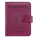 Passport Holder Cover Wallet RFID Blocking, Travel Essentials