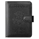 Passport Holder Cover Wallet RFID Blocking, Travel Essentials