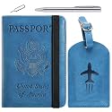 Passport Holder With Luggage Tag, Travel Essentials, Passport Cover