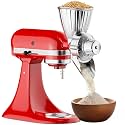 FOCOLLK Grain Mill Attachment for KitchenAid, 9 Levels Flour Mill Grinder