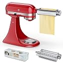 Pasta Maker Attachment for all KitchenAid Stand Mixer, including Pasta Sheet Roller