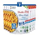 Pasta Zing Elbow Pasta, Ready in 1 Minute, Fully Cooked Elbow Macaroni, Perfect Al Dente Bite, 14g Protein &amp; 4g Fiber Per Pouch, Non-GMO, Shelf Stable, 7.05oz Pack of 7