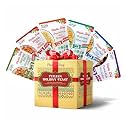 Pasta Zing Italian Holiday Feast Gift Box – Fully Cooked Pasta Variety Pack (6 Pack), Microwave-Ready in 1 Minute | Unflavored Pasta for Holiday Gifting & Hosting | 100% Durum Wheat