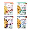 Pasta Zing Variety Pack, 7 Pack (200g Each) – 2 Spaghetti, 2 Farfalle, 2 Elbow & 1 Fusilli Pasta Packs – Fully Cooked Pasta Ready in 1 Minute – Italian Durum Wheat – Shelf Stable Meal Base