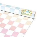 Pastel Rainbow Checkered Bulletin Board Paper Roll Colorful Bulletin Board Background Paper Back to School Classroom Decor Poster for Art Craft DIY Projects Home Office Party Supplies 17.7in x 20ft