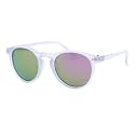 PASTL Kid's Sunglasses Girl's Fashion Round Keyhole Frame UV400 Mirror Lens