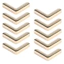 10pcs Metal Purse Corner Bags Handbags Clip Edges Bag Corner Clip