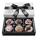 Pastry Perks Cookies Gift Basket 6 Gourmet Chocolate Covered