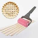 Pastry Wheel Cutter, Pasta Cutter Wheel for Fluted Pastry Ravioli Cutter Wheel with Handle, Designs Pizza Pie Crust Decorating Tools for Home and Kitchen Use