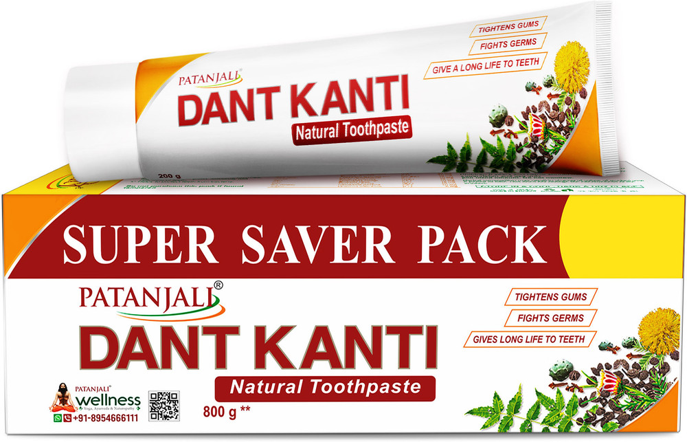 Toothpaste Graph PATANJALI Dant Kanti Strong Teeth & Gums Toothpaste - Price History