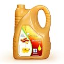 Patanjali Groundnut Oil, Kacchi Ghani, Virgin, Unrefined, Cold pressed, Edible Oil for Cooking, Baking & Frying for Rich Flavour & Nutrition 5L Jar