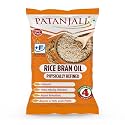 Patanjali Rice Bran Oil 1L, Cold Pressed Cooking Oil Suitable for Cooking & Frying, Nutrient-Rich & Cholesterol Free Cooking Oil for Everyday Use