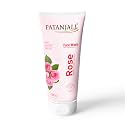 Patanjali Rose Face Wash 100g, Gentle Cleanser Removes Dirt Oil Refreshes Skin Natural Care for All Skin Types