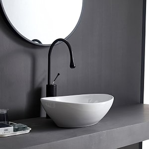 wash basin countertop  tabletop ceramic bathroom sink  wash basin over counter  wash basin for bathroom resturent living room mini bowl 137 x 106 x 4 inch