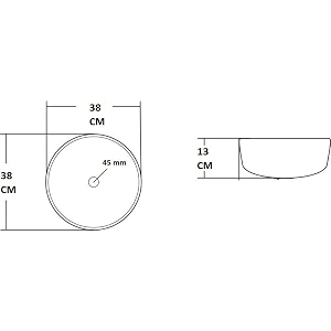 wash basin countertop  tabletop ceramic bathroom sink  wash basin over counter  wash basin for bathroom resturent living room aptd10