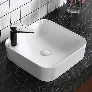 wash basin countertop  tabletop ceramic bathroom sink  wash basin over counter  wash basin for bathroom resturent living room rich 165 x 165 x 47 inch
